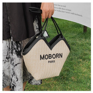 Tas Selempang Bahu Tote Bag Wanita Anyaman Import 1122-21