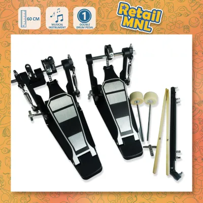 Retailmnl Bestus Double Drum Pedal Double Pedal Iron Build Music Accessory