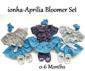 1pcs Litte Beibe ionha Aprilia Bloomer Set