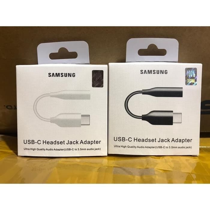 SAMSUNG ORIGINAL 100% CONVERTER Audio TYPE C To Earphone HeadPhone