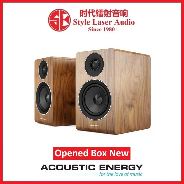 Acoustic Energy AE100 Bookshelf Speakers (Opened Box New) Way