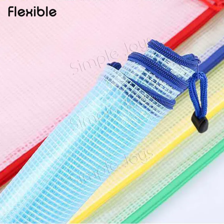 Zip%20Bag%20Organizer%20Mesh%20Zipper%20Pouch%20File%20Folder%20With%20A4/A5/A3/B4/B5%20Size%20-%20Image%206