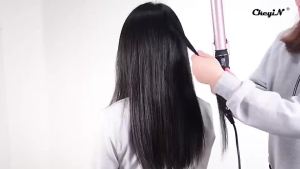 38mm Professional Hair Curler Iron Big Curler Hair Styling LCD Digital Display Adjustable Temperature Curling Iron Ceramic Iron Curling Hair for Long & Short Hair(25/32/38mm) HS023