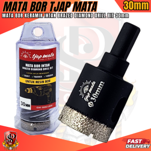 Mata Bor TJAP MATA 30mm / Mata Bor Intan Diamond Core Bit 30mm / Mata Bor Keramik Marmer Granit Tjap Mata Kuat Tajam Presisi