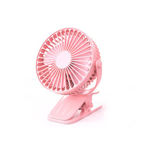 【🇲🇾Stock 】Portable Clip Fan USB Charge Battery 3 Level Fan Speed Table Mini Clip Cooling Fan Baby Stroller Clip Desktop Fan