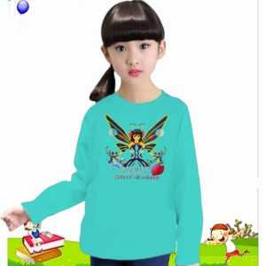 Kaos lengan panjang anak usia 1-12 tahun sakura school capung printing DTF