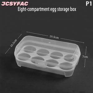 JCSYFAC 1pcegg hộp 3 4 8 lưới trứng chủ container cho ngoài trời cắm trại dã ngoại trứng hộp trường hợp chống rơi trứng hộp lưu trữ nhà bếp tổ chức