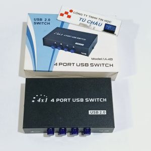 Bộ công tắc máy In 2.0 / USB Switch máy in 4 ra 1 (Model: 1A4B)