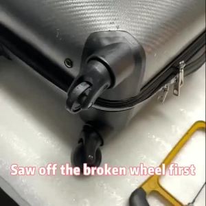 4pc 40/45/50MM Suitcase Luggage Wheels Replacement 4Pcs Rubber Wheels Repair Kit Axles Deluxe Silent