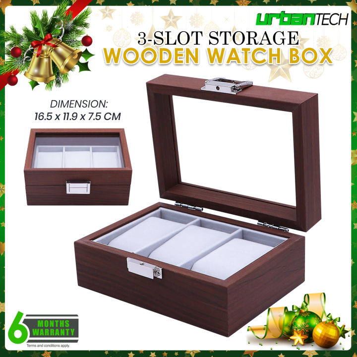 Grant Leather Watch Box | Pottery Barn-sonthuy.vn