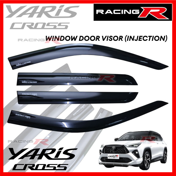 Toyota Yaris Cross 2023 to 2024 INJECTION TYPE Window Door Rain Visor ...