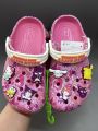 Dép Cross Hello Kitty cho trẻ em bé gái nữ Sục Crocs giày xục Cros Clog Kid màu Hồng. 