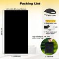 Qivine Black Out Shades for Bedroom Windows, Portable Blackout Curtain for Living Room, No Tools Cordless Window Shades for Home, 78.7 * 56.5'' Temporary Fabric No Drill Blinds & Shades for Travel. 