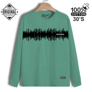 Tshirt Several Baju Kaos Lengan Panjang Pria Distro Dewasa Kasual Keren Cotton 30s