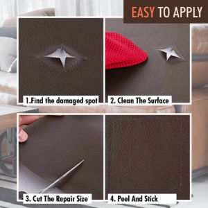 【Comfy Cove】พร้อมส่งค่ะ แพทช์ผ้า PU ซ่อมโซฟา แพทช์หนัง Stick-On Leather Repairing Patch