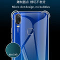 For Vivo Y11 2019 1906 1906_20 Clear Jelly Case Flexible Silicone Drop Cushion Back Cover with Four Reinforced Anti-drop Protective Corners. 