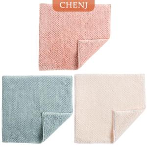 [COD] CHENJ ผ้าเช็ดทำความสะอาดแบบซับน้ำได้ดีผ้าขนแกะปะการังสำหรับห้องครัวในบ้าน