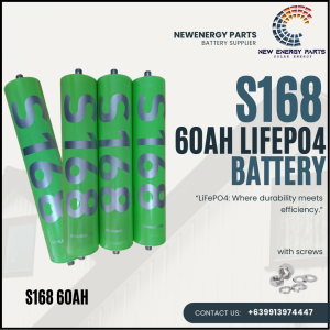 4PCS OR 1PC S168 3.2v S168 60Ah long lasting LITHIUM ION PHOSPHATE HEAVY DUTY LIFEPO4 BATTERY