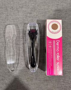 Scalp care 540 Microneedle roller for home use with hair thickening serum beauty tool saline solution