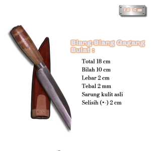 PISAU CAP GARPU LOKAL BAJA SUPER - PISAU BAJA ASLI SUPER TAJAM