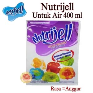 Nutrijell 10gr Rasa Anggur Kemasan Sachet Ekonomis