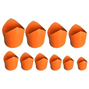 SEKINEW 10pcs/set Insulation Material Soldering Locator DIY Precision Welding Installation Guide Installation Kit Pipe Fitting Pipe Saddle Template Cutting Guide Plumbing Installation