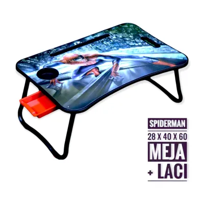 Meja Belajar Polos/Meja Lipat/Meja Portable