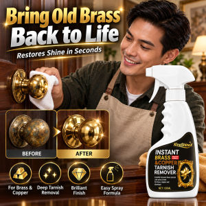 Brass Metal Polishing Cleaner Non-Abrasive Brass Polish Agent Metal Surface Renovation for Taps Fences Steel Hardware Household Cleaning and Care