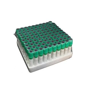 VACUTAINER BLOOD COLLECTION TUBE GREEN TOP