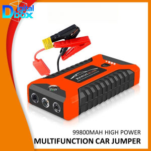 Car Jump Starter Power Bank 50800/68800/99800mAh Car Jumper With Type Pump Powerbank 汽车应急启动电源