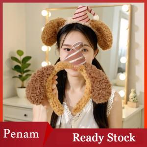 [PAM] Phim hoạt hình cung sang trọng Tai hairband của phụ nữ dễ thương Chủ Đề Công viên trang điểm phụ kiện rửa mặt ảnh Headband