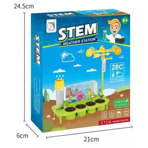 Mô phỏng Trạm thời tiết sinh thái Tăng trưởng thực vật Đồ chơi giáo dục và khoa học dành cho trẻ em