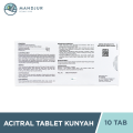 Acitral 10 Tablet - Obat Asam Lambung dan Sakit Maag. 