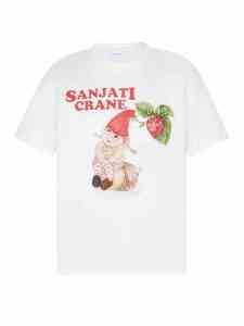 T-Shirt Wanita Lengan Pendek Ukuran Besar  Motif Kartun Strawberry Girl  Katun Tipis Bernapas Premium 2025  Desain Korea-Jepang Longgar Slim Fit  Baju Kasual Kerah Bulat Gaya Segar Tren Musim Panas  Manis dan imut  Serbaguna  Nyaman  Set kepala  Tops