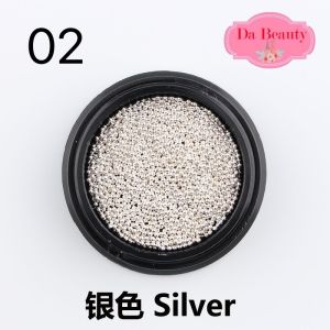 ไข่ปลาสีเงินสีทอง อะไหล่ตกแต่งเล็บ ไข่ปลาปลาเม็ดกลมใช้ติดเล็บ ❤️ พร้อมส่งในไทยจ้า ❤️