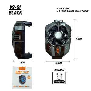🔥In Stocks🔥Semiconductor Phone Cooler Magnetic & Clip-On Cooling Fan Plug & Play No Battery Gaming Mobile Radiator