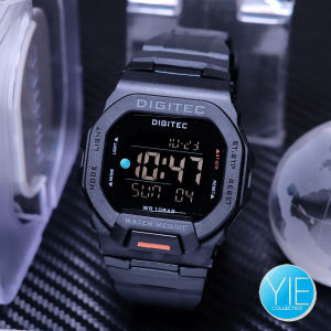 Jam Tangan Pria Digitec DG 5169 T Strap Rubber Digital Kualitas Original Waterproof