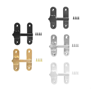 Practical Sturdy Zinc Alloy Door Security Device Mechanism Easy Without Drill Installation Designs High Performances