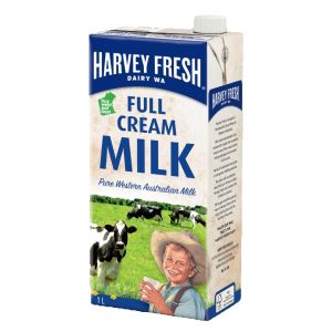 HARVEY FRESH Full Cream Milk 2028 1L UHT