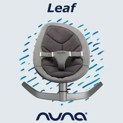 Nuna Leaf Swing Bouncer for Baby Newborn to 130lbs 58kgs