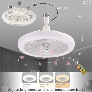 2IN1 Ceiling Light with Fan with Remote Control Ceiling Fan with Light Bedroom Ceiling Fan Silent Ceiling Fan Timer Fan