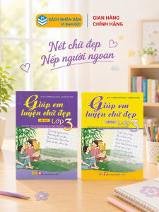 Sách - Combo 2 tập Giúp Em Luyện Chữ Đẹp 3 - Biên soạn theo CT GDPT mới - ndbooks