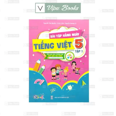 Sách - Trọn Bộ 4 Cuốn Bài Tập Hàng Ngày Toán Tiếng Việt Lớp 5 - Bộ KẾT NỐI