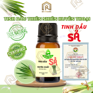(HCM) Tinh Dầu Sả Chanh Thiên Nhiên Nguyên Chất Huyền Thoại Xông Phòng Lau Nhà Đuổi Muỗi Khuếch Tán Hương Thơm - Ro Organic