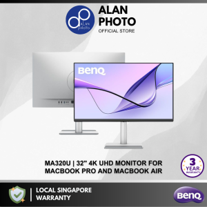 BenQ MA320U I 32" 4K Monitor I Made for Mac I USB Type-C I Ergo Design | BenQ Singapore Warranty