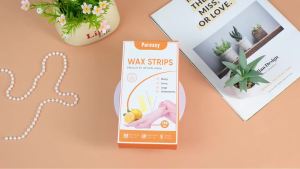 Wax Strips for Hair Removal 100 Count Face and Body Waxing Kit 2 Sizes with 5 Oil for Eyebrow Upper Lip Legs Underarms and Bikini