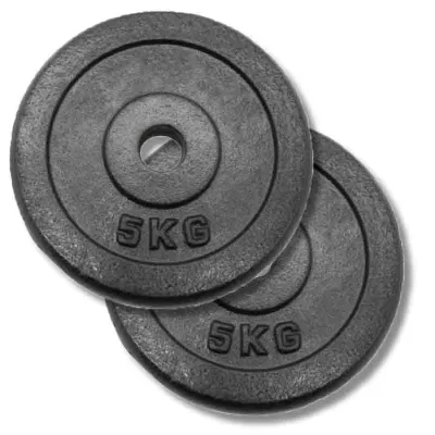Cast Iron Weight Plate - 1 pairs (2.5kg / 5kg / 10kg / 15kg)