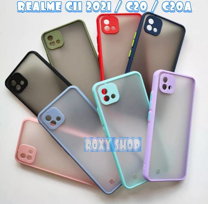 Case Realme C11 2021 C20 C20A Sama Ukuran Terbaru