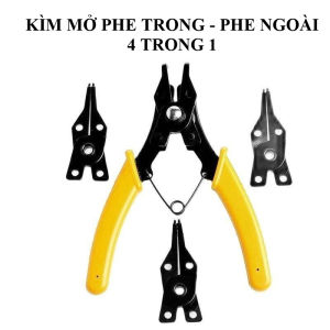Kìm Mở Phe Trong Phe Ngoài Tặng Kèm 3 Đầu Kìm mở phe 4 Trong 1