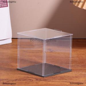 Bohuangzhiu 1Pc Transparent Acrylic Display Box Storage Dustproof Protection Display Cabinet Box For Dolls Toys Collectibles 22 Sizes